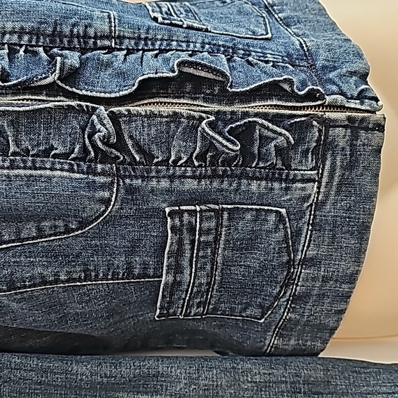 Christiana Zinn size Petite medium,  PM very cute denim jean jacket. - Picture 3 of 6